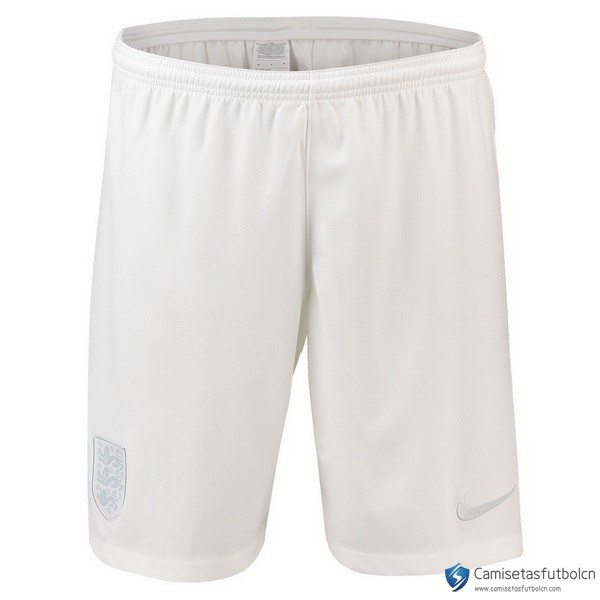 Pantalones Inglaterra Segunda equipo 2018 Blanco